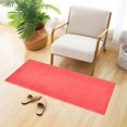 thumbnail image 6 of Haosy Light Red Bathroom Rugs Non Slip Absorbent Soft Plush Quick Dry Bath Mat, 39"x20", 6 of 8