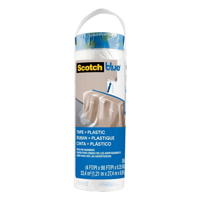 Cinta de pintor preplástica azul escocés de 48 cm x 27,4 m PT2093EL-48