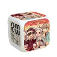 thumbnail image 1 of Reloj despertador Toiletbounds Hanakokuns cuadrado LED con alarma, 1 of 4