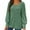 B_ Green Tops for Women, variant on Olyvenn Stylish Women's Puff Long Sleeve Shirts Casual Knit Blouses Square Neck Elegant Tunic Tops Loose Fit Plus Size Fashion Sweater Blue XXXL