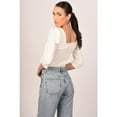 thumbnail image 5 of Alessia Cropped Blouse In White, 5 of 5