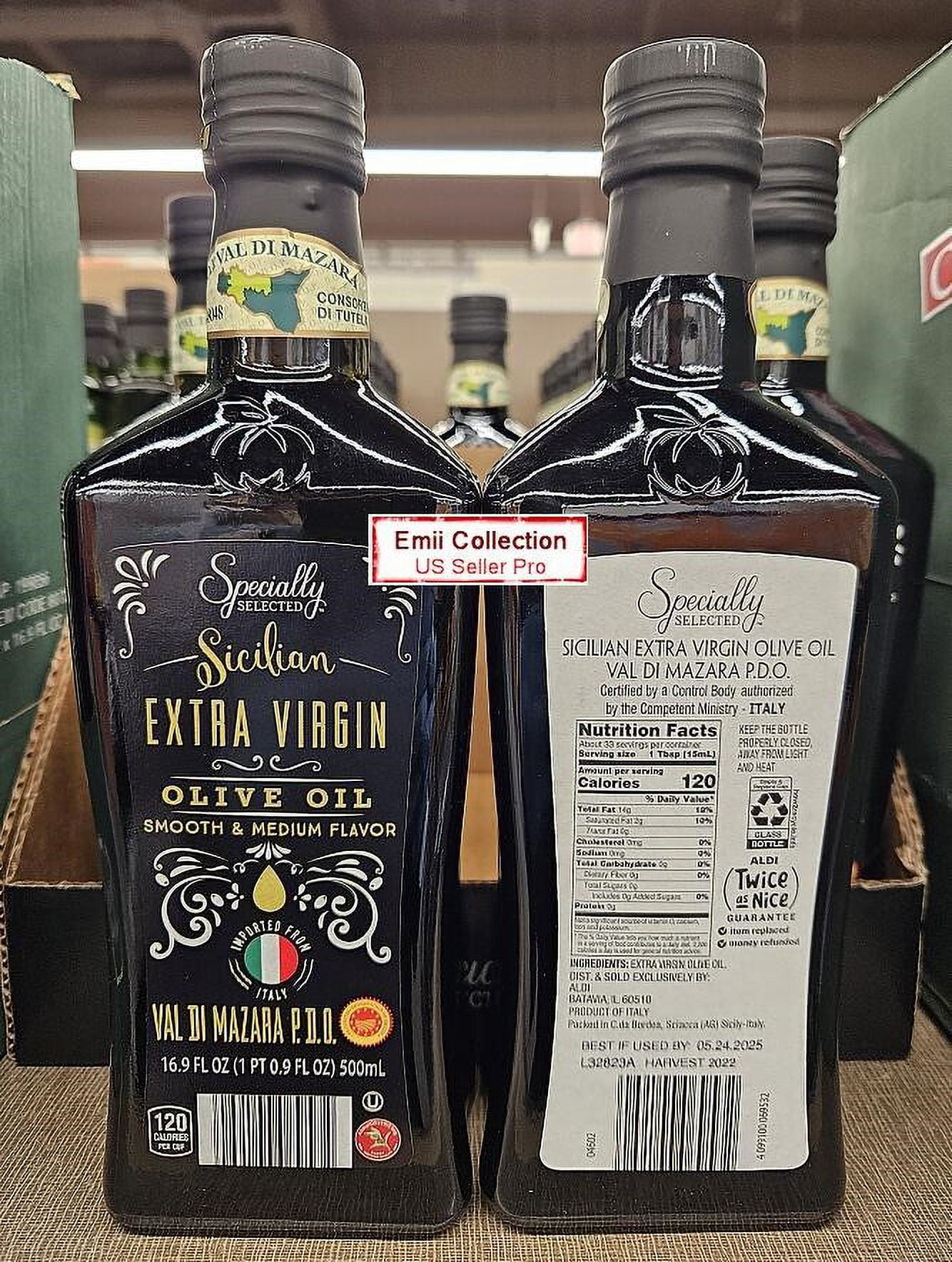 Specially Selected Sicilian Extra Virgin Olive Oil Val Di Mazara