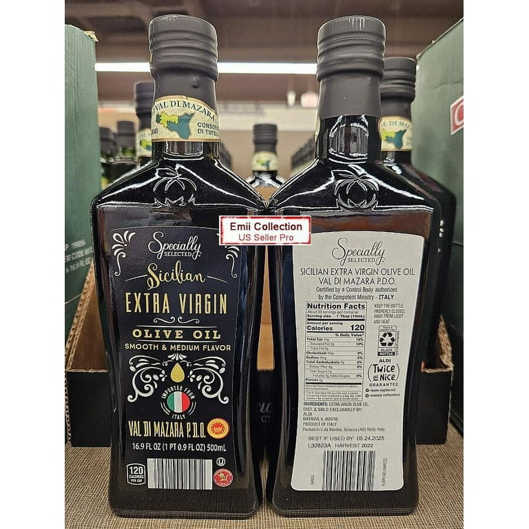 Specially Selected Sicilian Extra Virgin Olive Oil Val Di Mazara