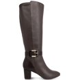 thumbnail image 2 of Karen Scott Womens Isabell Faux Leather Embossed Knee-High Boots, 2 of 3