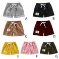 thumbnail image 4 of Summer Baby Boys Girls Shorts Cotton Elastic Waist Kids Beach Shorts Pants Sports Children Clothes 1-5T, 4 of 4