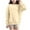 Beige, variant on Ashirexll Fall Sweatshirts for Girls Crewneck Sweatshirts 4-15 Years Boys and Girls Lightweight Sports Pullover Hoodie Casual Round Neck Long Sleeve Tops