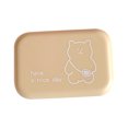 thumbnail image 1 of Vogacara Caja de lentes de contacto portátil con estuche de lentes de contacto de espejo, gafas de belleza de plástico, regalos, contenedor, accesorios Maquillaje Facial Caqui Vogacara CE011444-03, 1 of 6