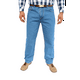 thumbnail image 1 of Pantalón de mezclilla rígida John Silver  Corte recto tipo vaquero Color azul claro, 1 of 2