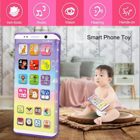 Educational Multifunctional Smart Phone Toy With USB Port Touch Screen for Child Kid Baby , Kid Smart Phone Toy,Smart Phone Toy