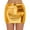 Gold, variant on RUTAYY Carnival Dazzling Metal Wrap Skirt Fashion Elegant Women Skirt Leather Skirt Solid Color Flowy Swing Skirts