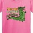 thumbnail image 4 of Inktastic See You Later Alligator with Black Sunglasses Youth T-Shirt, 4 of 5