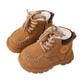 thumbnail image 2 of Children's Thick Warm Boys And Girls Baby Toddler Shoes Plus Velvet Soft Bottom Snow Boots, 2 of 9