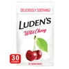 Luden's Deliciously Soothing Throat Drops, Wild Cherry Flavor, 30 Count