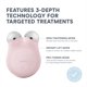 thumbnail image 4 of Dispositivo facial NuFace MINI+ Microcurrent con gel y cepillo, 4 of 8