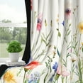 thumbnail image 6 of Spring Floral Blackout Window Curtains for Living Room,Thermal Insulated Curtains,52x84 Inch,Set of 2, 6 of 6