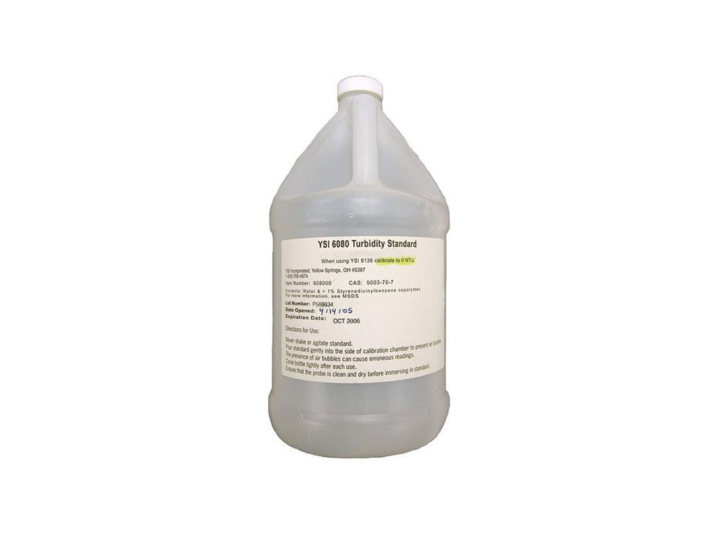 YSI 6073G Turbidity Standard, 126 NTU