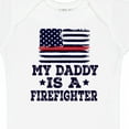 thumbnail image 4 of Inktastic Fireman Daddy is a Firefighter Boys or Girls Baby Bodysuit, 4 of 5