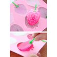 thumbnail image 5 of VONTER 3D Summer Strawberry Shape Ice Tray Strawberry Silicone Mold ,Ice Cream Ice Tray , For Cupcake Cake Topper Decor, Ice Cube Candy Jelly, Shots Fondant Mold ,Pudding ,Soap, Mould, 5 of 7