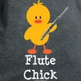 thumbnail image 3 of CafePress - Flute Chick Women's Dark T Shirt - Women's Traditional Fit Dark T-Shirt, 3 of 4