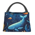 thumbnail image 1 of Disketp Whimsical Underwater Fantasy Bolsa Térmica Estampada, Bolsa Térmica Aislante para Almuerzo, Playa y Campamento, 1 of 6