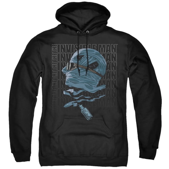 Universal Monsters Disappear Adult Pullover Hoodie Sweatshirt Black