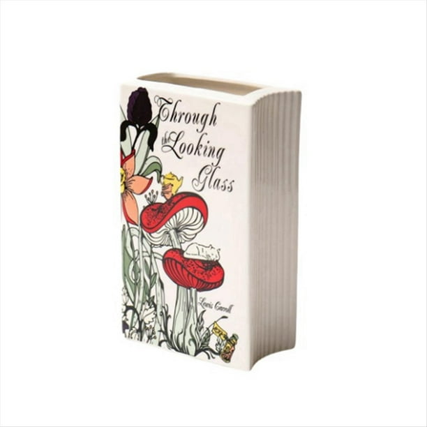 Maceta para Flores, Jarrones de Cerámica Decorativos para Bodas, Decoración de Habitación para Plantas, Macetero para Decoración del Hogar, Jarrón para Libros A