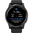 thumbnail image 6 of Venu® 2 - Slate Bezel with Black Case and Silicone Band Blue Case and Silicone Band, 6 of 40
