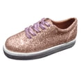 thumbnail image 7 of Puntoco Flat Shoes for Women Clearanc Womens Outdoor Flats Round Toe Non-Slip Sport Casual Shoes Single Shoes Pink 6(36), 7 of 7