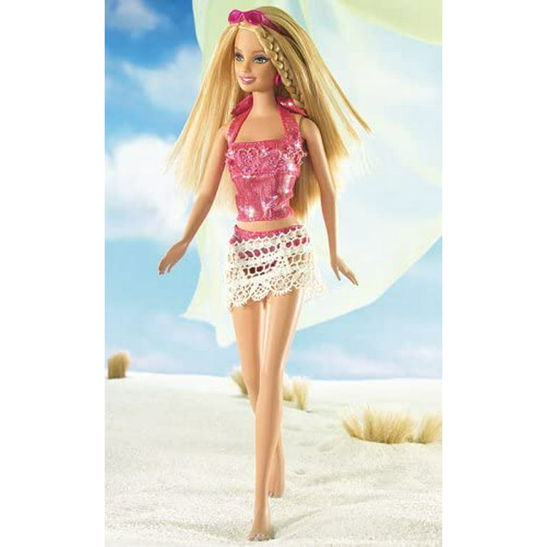 Lære udenad mirakel revidere Beach Fun Barbie Doll 2005 Mattel J0697 - Walmart.com