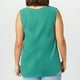 thumbnail image 4 of Body moldeador de verano para mujer, color liso, talla grande, cuello en V, sin mangas, top para mujer, 4 of 7