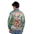 thumbnail image 5 of Merry Christmas Santa Reindeer Antlers Cocker Spaniel Sleigh Xmas Winter Holiday All Over Print 3D Baseball Jacket Cockers Dog Lover Gifts Bomber Jacket Softball - 00023, 5 of 6