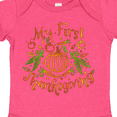 thumbnail image 4 of Inktastic My 1st Thanksgiving Pumpkin Vegetables in Orange and Green Boys or Girls Baby Bodysuit, 4 of 5