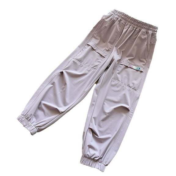 Girl Sweatpants Adjustable Drawstring Casual Pants Girls Solid Pants Girlss Active Pants Teen Outfits 12-13 Years Girls Fashion