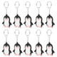 thumbnail image 3 of KAKOWELY 24 llaveros de pingüinos para fiestas, decoraciones con temática de animales, dijes para mochilas, llaves y billeteras, regalos para amantes de los pingüinos., 3 of 4
