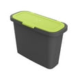 thumbnail image 1 of Poubelle à Compost Grande Cuisine de 2,4 Gallons - Noir et Vert, 1 of 1