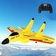 thumbnail image 3 of Avión de control remoto fácil de volar, caza de control remoto para niños. Amarillo 2 Baterías, 3 of 9