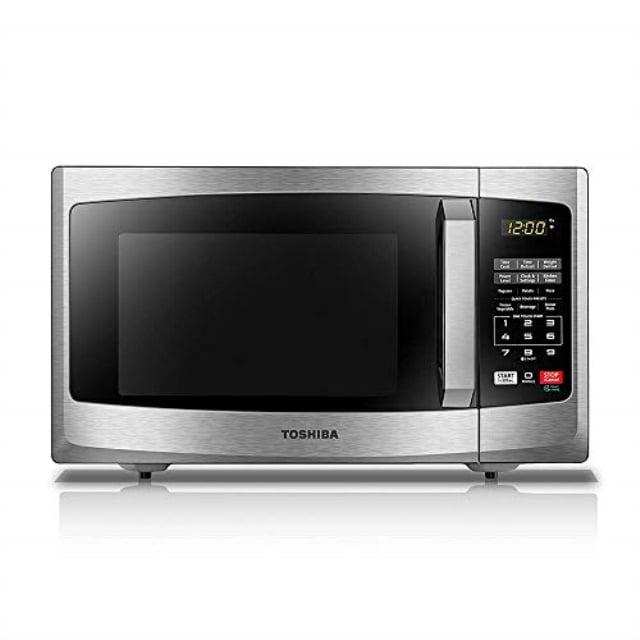 toshiba em925a5a-ss microwave oven with sound on/off eco mode and led