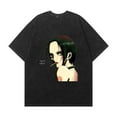 thumbnail image 6 of THNCLZX Washed vintage  NANA cotton T-shirt anime street hip-hop short-sleeved pattern summer unisex clothing, 6 of 9