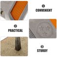 thumbnail image 2 of SHISUYAN 3pcs Road Marker Pavement Marker Road Reflector Roadside Marker Emergency Reflector, 2 of 9