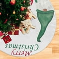 thumbnail image 5 of FMSHPON Scandinavian Christmas Gnomes Xmas Christmas Tree Skirt Stand Mat for Holiday Party Decoration Indoor Outdoor 36 inches, 5 of 6