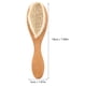 thumbnail image 5 of Cepillo para el pelo de bebé, cepillo para el pelo de madera natural para niños pequeños, peine para bebés, 5 of 7