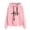 Pink, variant on Halloween Sweatshirt for Women Hoodies Sweatshirts Oversized Streetwear Pullover Hoodie with Music Note Design Casual Comfortable Blend for Fall and Winter Loose Fit Long Sleeve Sweatshirt Pink M