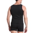 thumbnail image 7 of Lilvigor Men Waist Trainer Corset Vest for Weight Loss Hot Neoprene Body Shaper Tank Top Workout Sauna Suit Shirt, 7 of 7