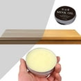 thumbnail image 7 of Leather Conditioner & Restorer Balm 100g with Applicator Brush, Natural Beeswax Formula for Furniture, Car Seats, Jackets, Bags, Repairs Scratches, Prevents Cracking, 7 of 7