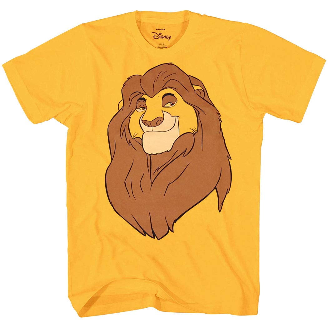 Disney Men's The Lion King Mufasa King T-Shirt 