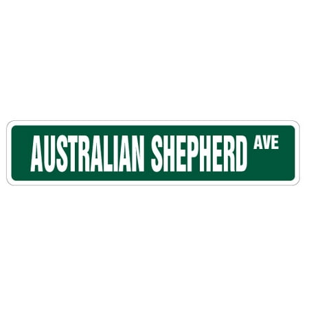 Australian Shepherd Street [3 Pack] of Vinyl Decal Stickers | Indoor/Outdoor | Funny decoration for Laptop, Car, Garage , Bedroom, Offices | (Best Laptop Deals Australia)