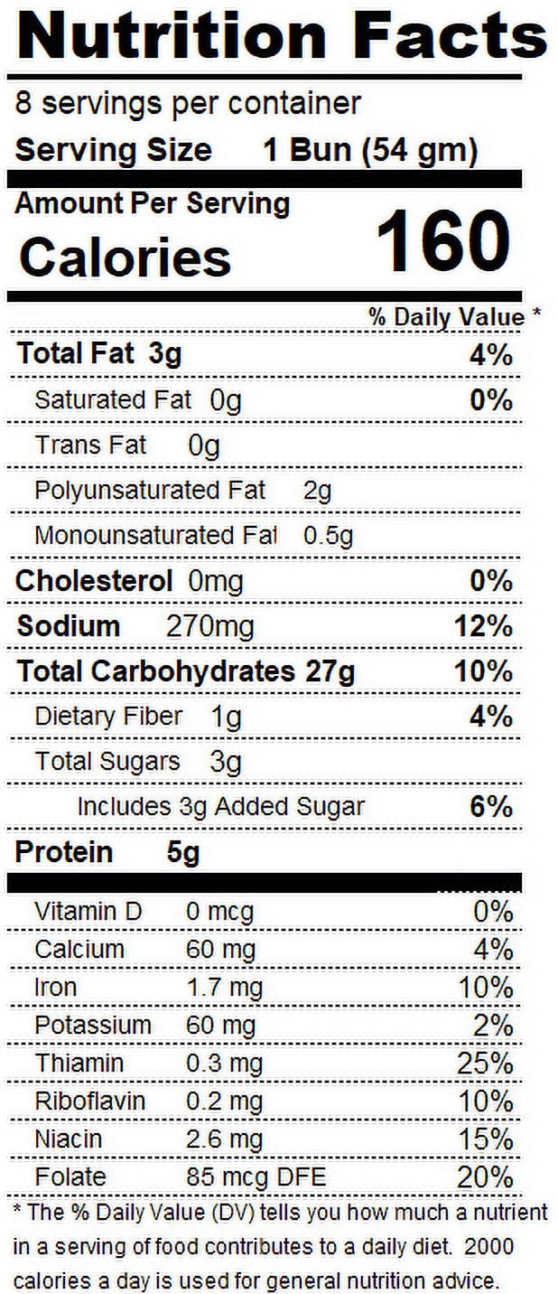 S.Rosen's Mary Ann Hot Poppy Seed Dog Fresh Buns 15 oz., 8 Count
