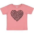 thumbnail image 3 of Inktastic Heart Made Of Paws, Dog Paws, Puppy Paws - Black Boys or Girls Baby T-Shirt, 3 of 5