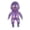 U5-Purple-9CM, variant on Stress Relief Glitter Sequins Sensory Toy Squeeze Stretch Fidget Toy for Anti-Anxiety Calm Clear Man Stress Ball for Kids Adults