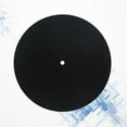 thumbnail image 3 of SHISUYAN Turntable Mat Improves Sound Your Vinyl From Static 295mm ( Black ), 3 of 8